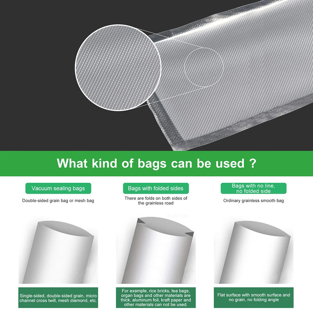 Sous Vide Roll Bags for Vacuum - Food Storage Vacuum Sealer Machine 评论和价格