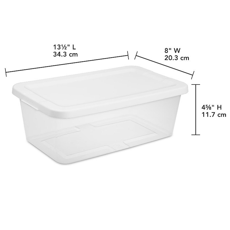 Set of (10) 6 Quart Small Stor - Food Storage Quart Containers 评论和价格