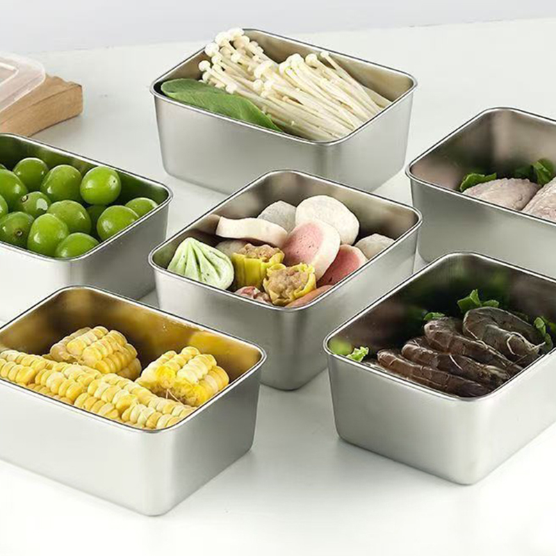 6-Piece Stainless Steel Food S - Food Storage For Camping 评论和价格
