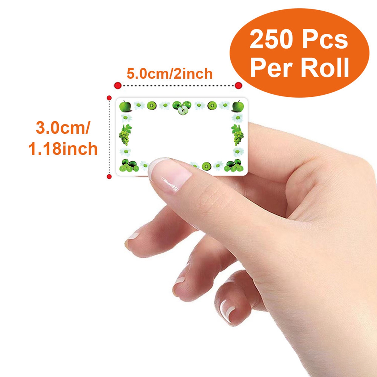 250Pcs Rectangle Canning Label - Food Storage Jar Labels 评论和价格
